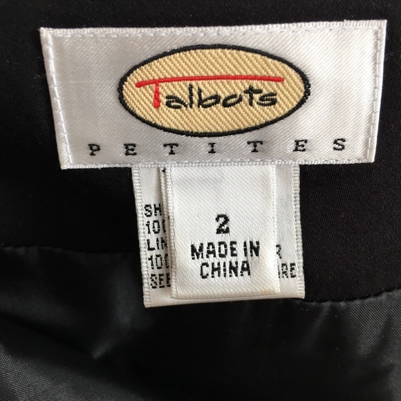 Talbots Petites Wool Skirt EUC 2P - Picture 10 of 11